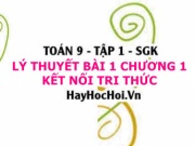 Lý Thuyết Toán 9 Bài 1: Phương Trình và Hệ Phương Trình...